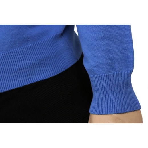 Męski sweter Adriano Guinari SWADG2014NIEBIESKI jegoszafa-pl niebieski do biura