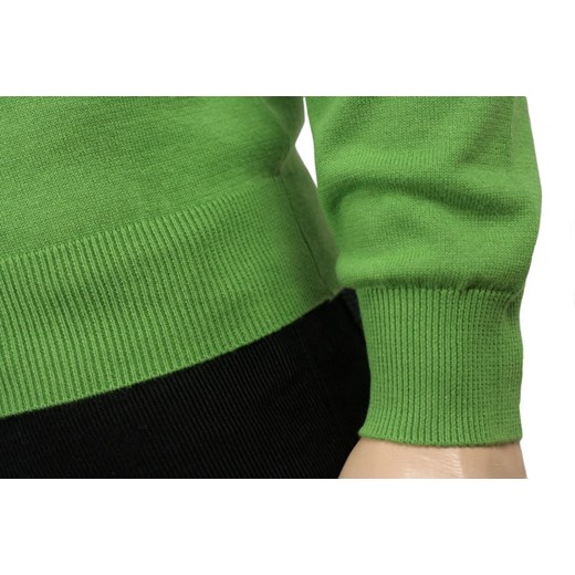 Męski sweter Adriano Guinari SWADG2014ZIELONY jegoszafa-pl zielony do biura