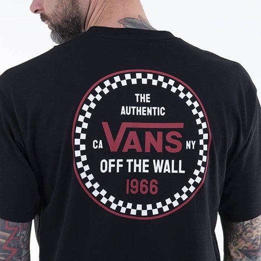 Koszulka męska Vans Checker 66 Supply SS VN0A4ROBBLK Vans sneakerstudio.pl