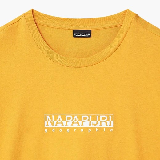 Napapijri t-shirt męski pomarańczowa 