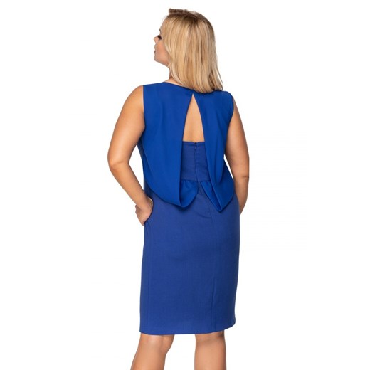 Sukienka na ramiączkach z efektem dodatkowej bluzki 46 Candivia 2020