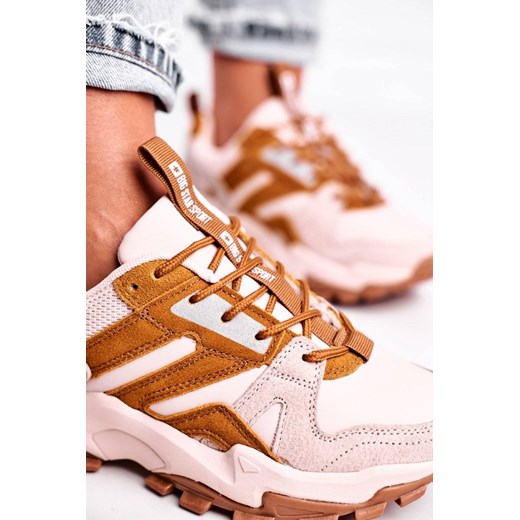 Damskie Sneakersy Big Star Beżowe GG274664 39 POLSE.PL