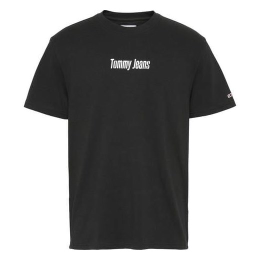 TOMMY JEANS T-SHIRT TEXT BACK LOGO TEE | REGULAR FIT Tommy Jeans M wyprzedaż minus70.pl