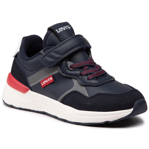 Buty sportowe dziecięce Levi's bez wzorów na rzepy