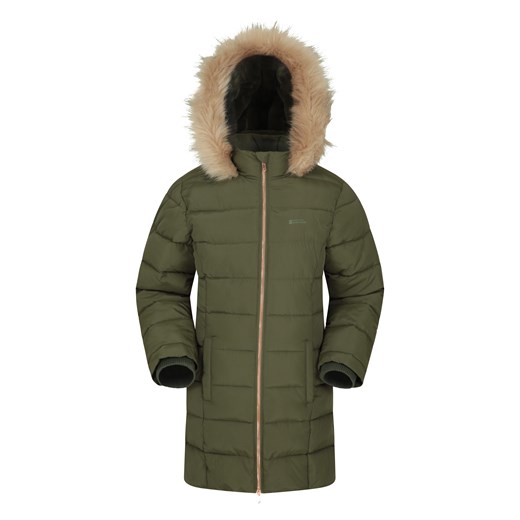 Galaxy - przeciwdeszczowa pikowana kurtka dziecięca Mountain Warehouse 11-12 Mountain Warehouse promocyjna cena