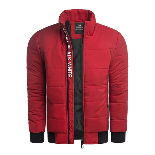 Męska kurtka zimowa  T&M A20 - czerwona Risardi XL Risardi okazyjna cena