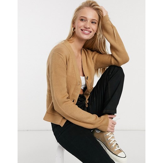 Sweter damski brązowy French Connection Odzież Damska MO brązowy XDTW Sweter damski brązowy French Connection Odzież Damska MO brązowy XDTW