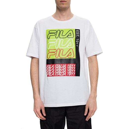 T-shirt z logo Fila L showroom.pl