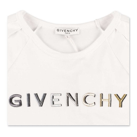 Logo detail cotton jersey t-shirt Givenchy 4y showroom.pl