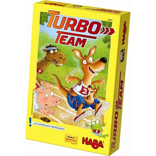 HABA Gra Turbo Team (HB4247) babyhop-pl zolty gra