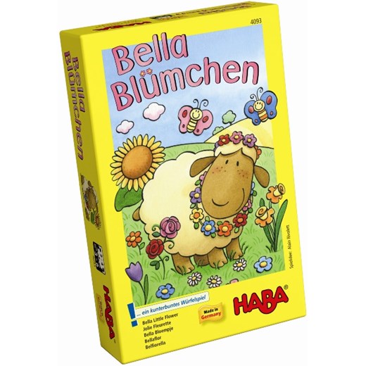 HABA Gra Bella Kwiatowa Owieczka (HB4093) babyhop-pl zolty gra