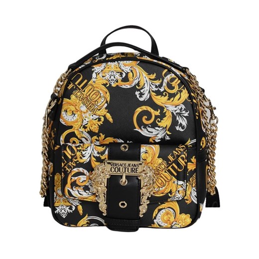 PRINTED BACKPACK WITH BRACES AND METAL SHOULDER STRAP ONESIZE showroom.pl