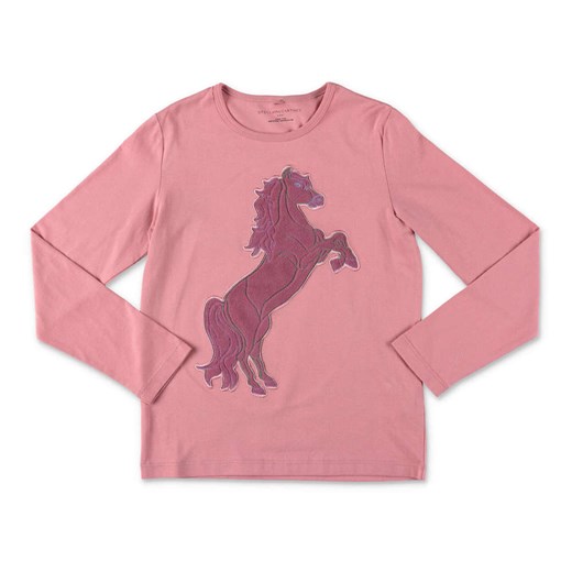 ''Horse'' jersey t-shirt Stella Mccartney 10y showroom.pl