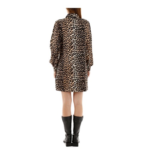 Leopard mini dress Ganni 2XS - 34 okazja showroom.pl