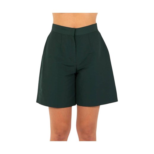 Linen and Cotton Taffeta Shorts Victoria Beckham UK 14 wyprzedaż showroom.pl