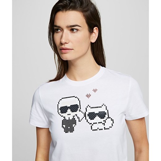 T-shirt Karl Lagerfeld M okazyjna cena showroom.pl