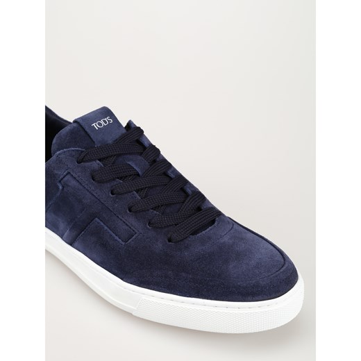 Suede sneakers with padded T Tod`s UK 7 showroom.pl