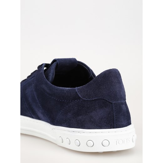 Suede sneakers with padded T Tod`s UK 6.5 showroom.pl