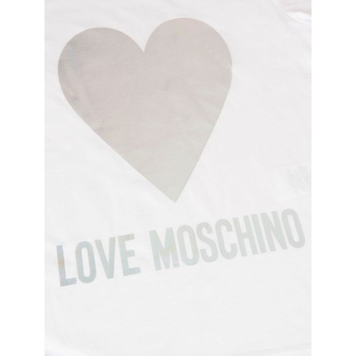 T-shirt Love Moschino M promocyjna cena showroom.pl