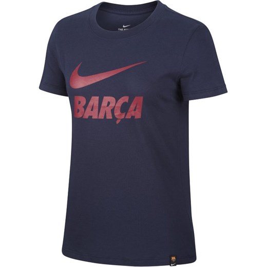 Damski T-shirt piłkarski FC Barcelona - Niebieski Nike XL Nike poland