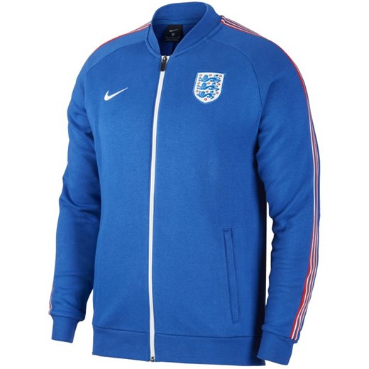 Męska bluza dresowa z dzianiny Anglia - Niebieski Nike M Nike poland