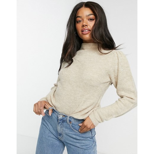 Sweter damski Jdy Odzież Damska ZX beżowy PHHH Sweter damski Jdy Odzież Damska ZX beżowy PHHH