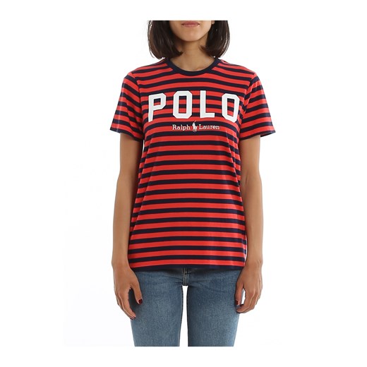 Striped T-shirt with logo Polo Ralph Lauren XS showroom.pl
