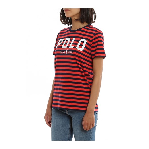 Striped T-shirt with logo Polo Ralph Lauren M showroom.pl