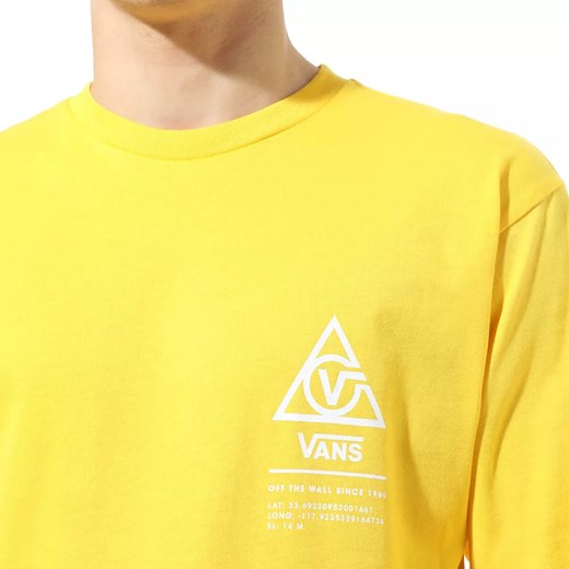 T-shirt męski Vans żółty 