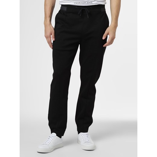Calvin Klein Jeans - Spodnie męskie, czarny M vangraaf