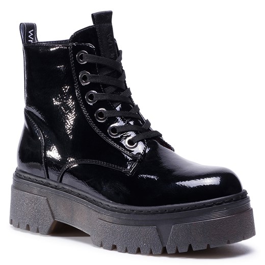 Trapery WRANGLER - Piccadilly Mid Patent WL02660A Black 062 38 eobuwie.pl