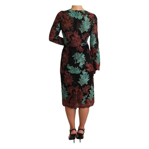 Lace Embroidered Midi Dress Dolce & Gabbana XL showroom.pl promocyjna cena