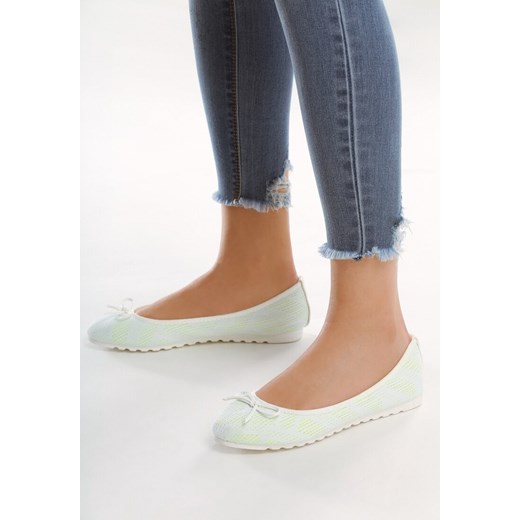 Białe Baleriny Find a Love Multu 36 wyprzedaż Multu.pl 