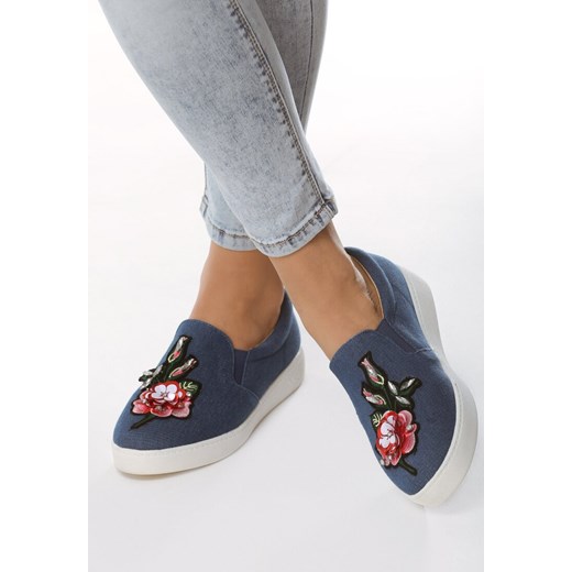 Granatowe Slip On Light Up Multu 40 okazja Multu.pl