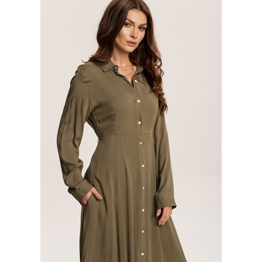 Zielona Sukienka Hillcrest Renee XXL Renee odzież