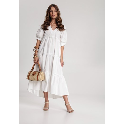 Biała Sukienka Schuyler Renee XL Renee odzież
