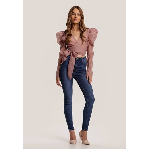 Różowa Bluzka Theriye Renee XL wyprzedaż Renee odzież
