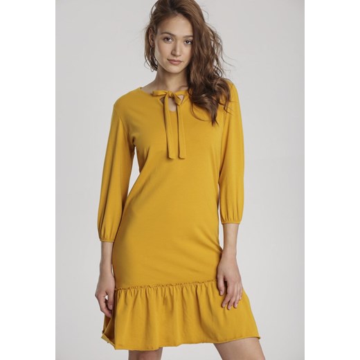 Żółta Sukienka Mereriena Renee L Renee odzież