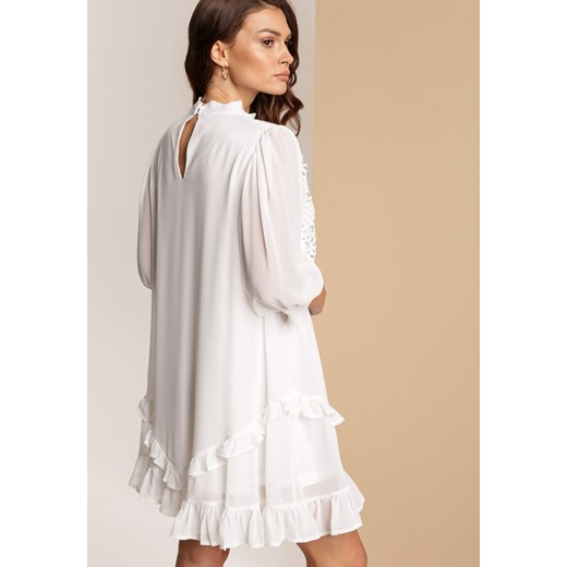 Biała Sukienka Aqearea Renee M/L Renee odzież