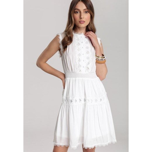 Biała Sukienka Larinia Renee L Renee odzież okazyjna cena