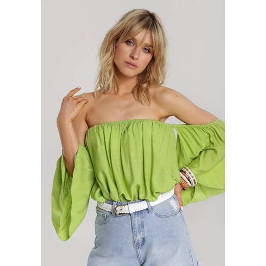 Zielona Bluzka Coraelina Renee L/XL Renee odzież okazja