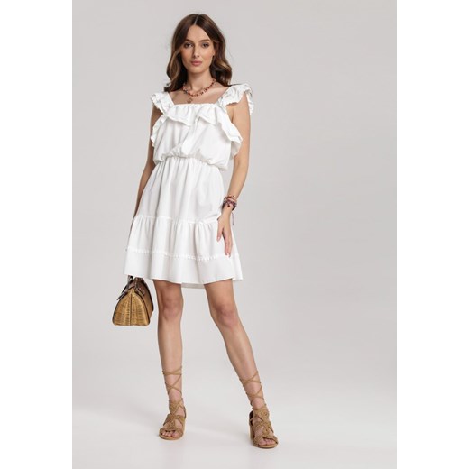 Biała Sukienka Allureida Renee S/M promocja Renee odzież