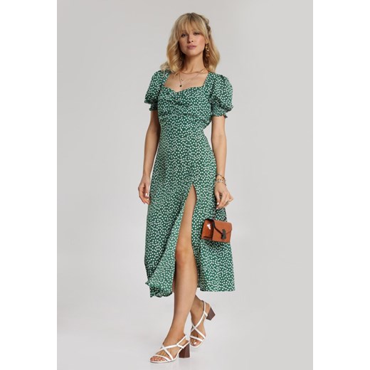 Zielona Sukienka Melorith Renee M/L okazyjna cena Renee odzież