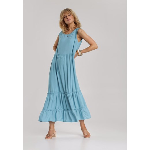 Niebieska Sukienka Adrareida Renee S/M okazja Renee odzież