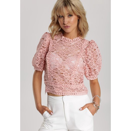 Różowa Bluzka Lorerinda Renee M/L Renee odzież