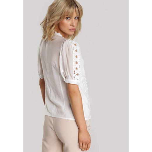 Biała Bluzka Neridine Renee S/M Renee odzież