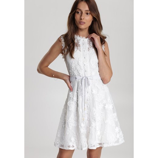 Biała Sukienka Limoteia Renee L promocja Renee odzież