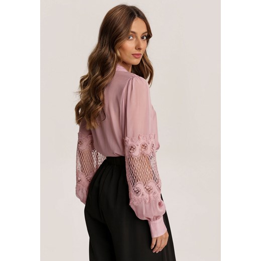 Różowa Bluzka Merinah Renee M/L Renee odzież