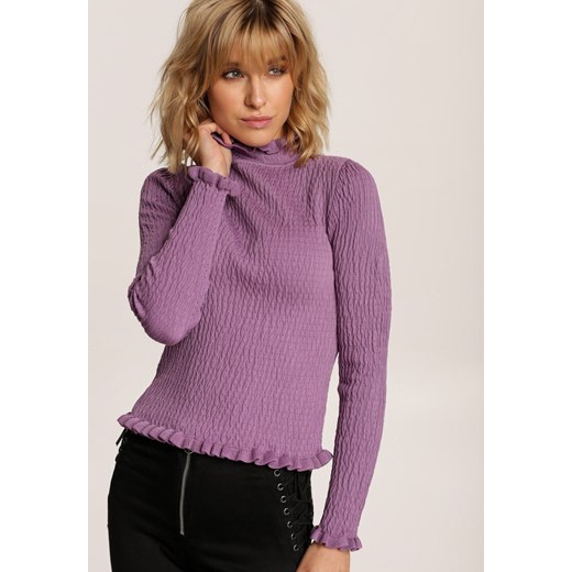 Sweter damski Renee Odzież Damska SX fioletowy GZXX Sweter damski Renee Odzież Damska SX fioletowy GZXX