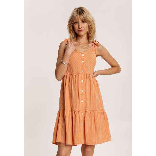 Pomarańczowa Sukienka Corirea Renee XL okazja Renee odzież